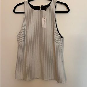 Banana Republic Striped Sleeveless Top